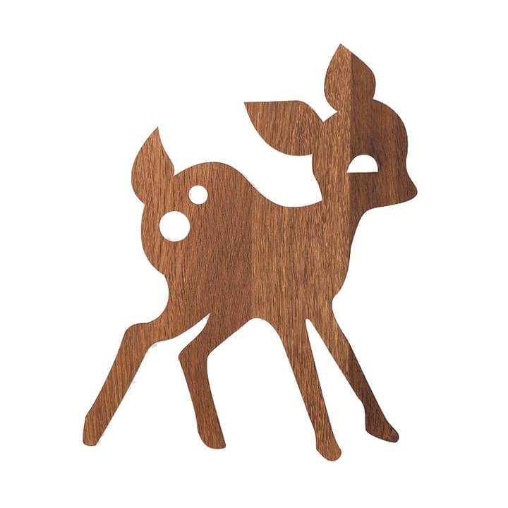 My deer vägglampa, Rökt ek Ferm Living