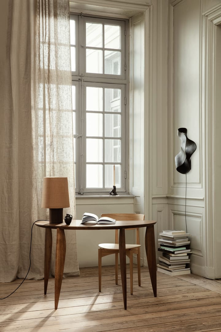 Oyster wall lamp, Black Ferm Living