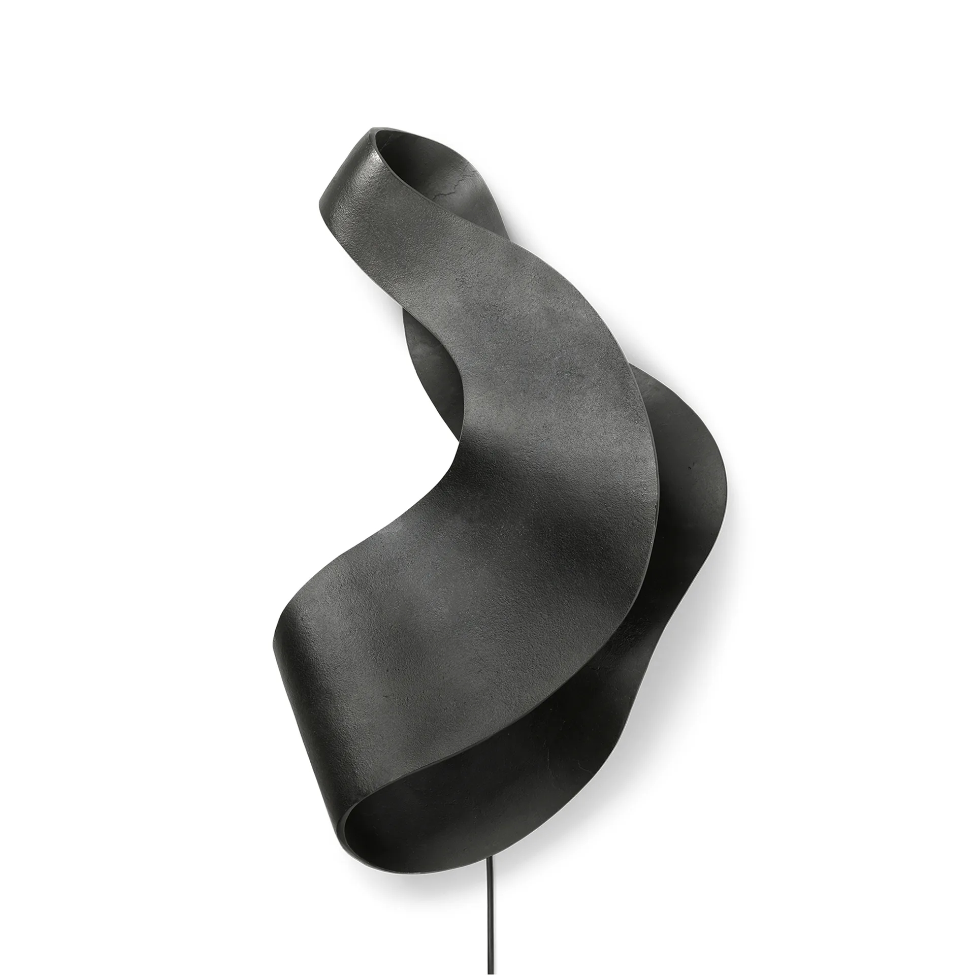 Oyster wall lamp, Black Ferm Living