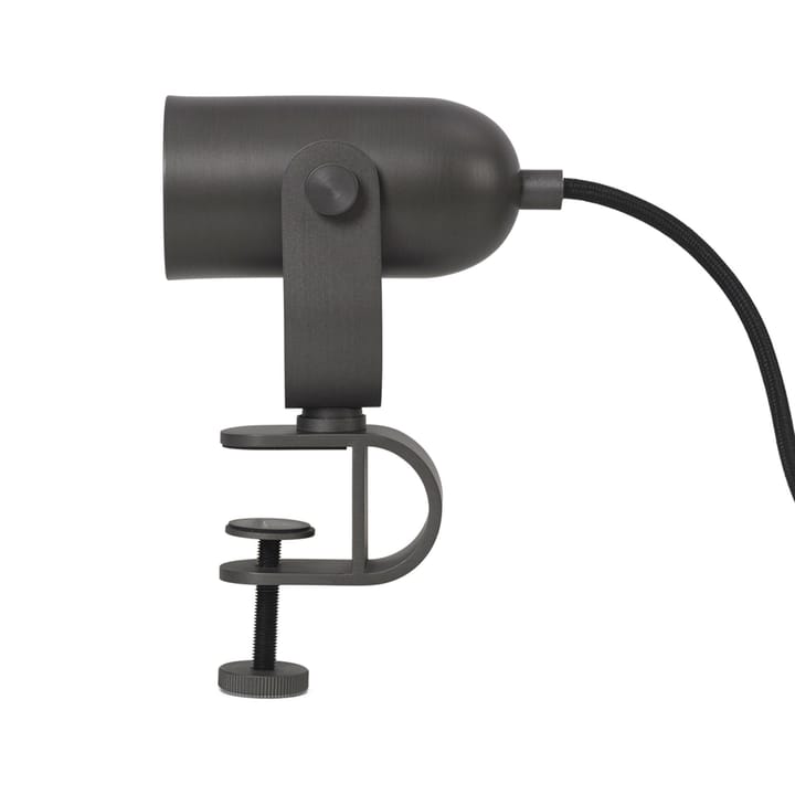 Ruuvi Klemmleuchte Ø6 x 16cm - Blackened iron - Ferm Living