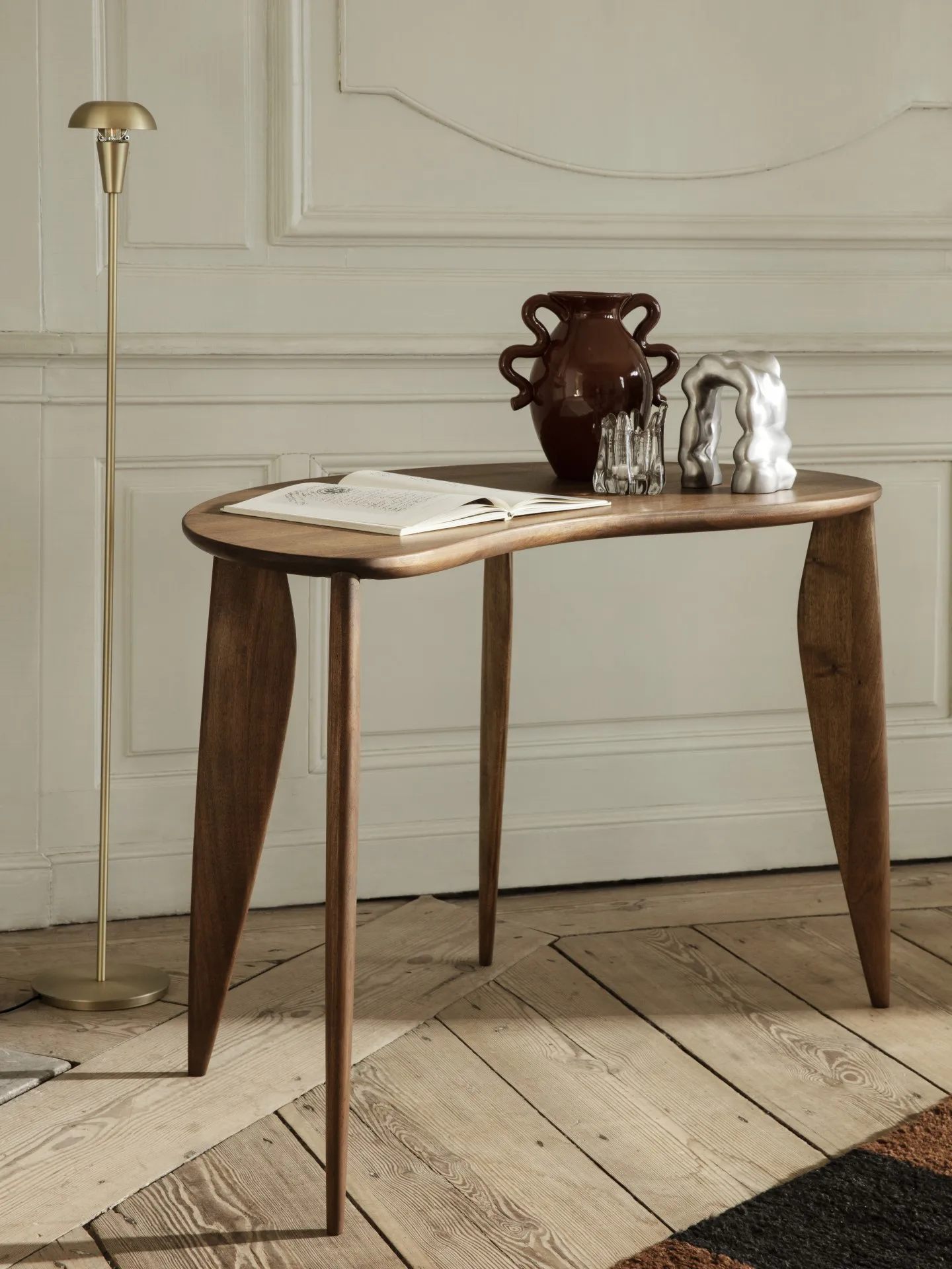 Tiny floor lamp 124.2 cm, brass Ferm Living