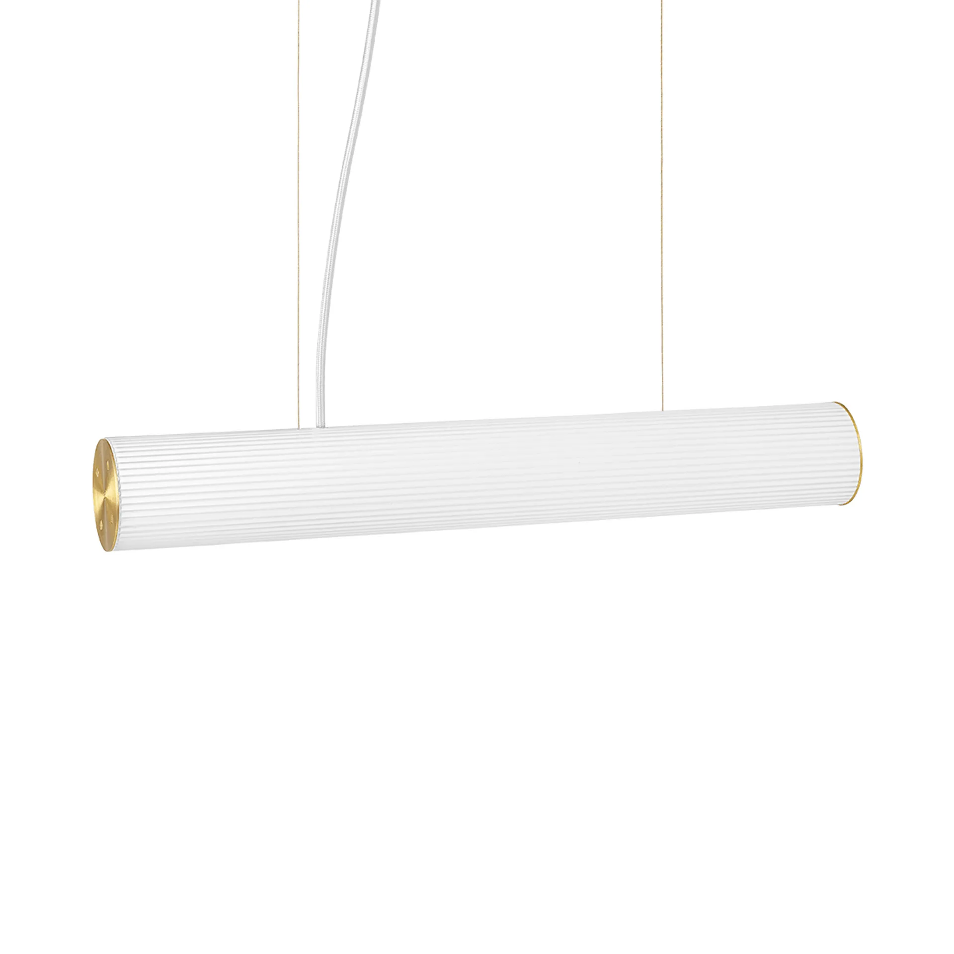 Vuelta pendel 60 cm, Vit-mässing Ferm Living
