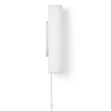 ferm LIVING Vuelta vägglampa 40 cm Vit-rostfritt stål