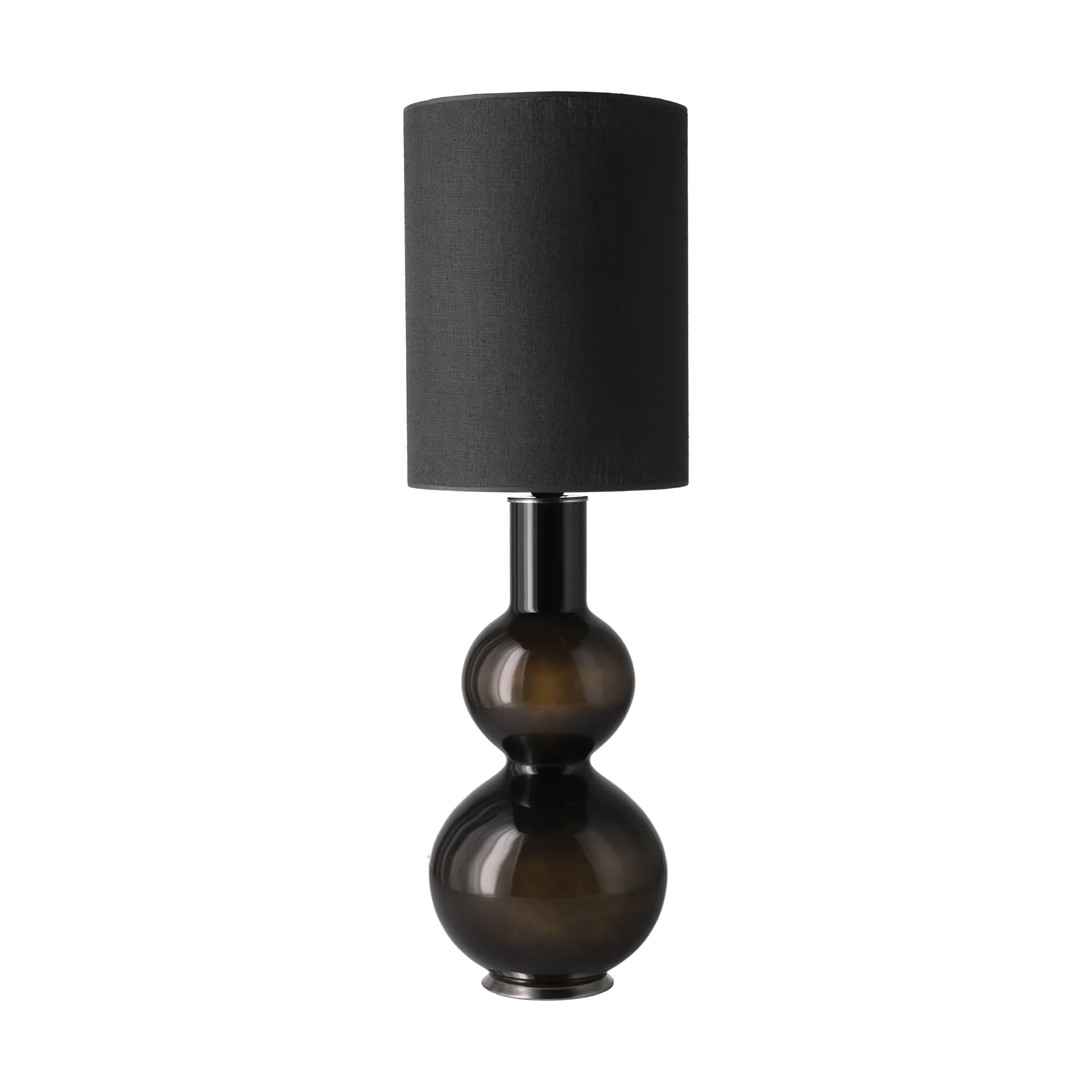 Augusta table lamp black lamp base, Lino Negro L Flavia Lamps