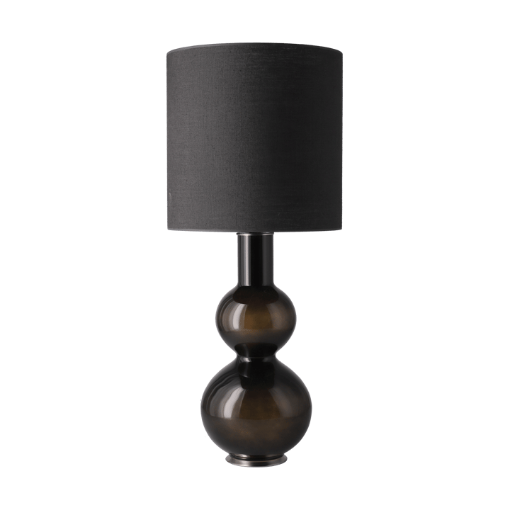 Augusta table lamp black lamp base, Lino Negro M Flavia Lamps