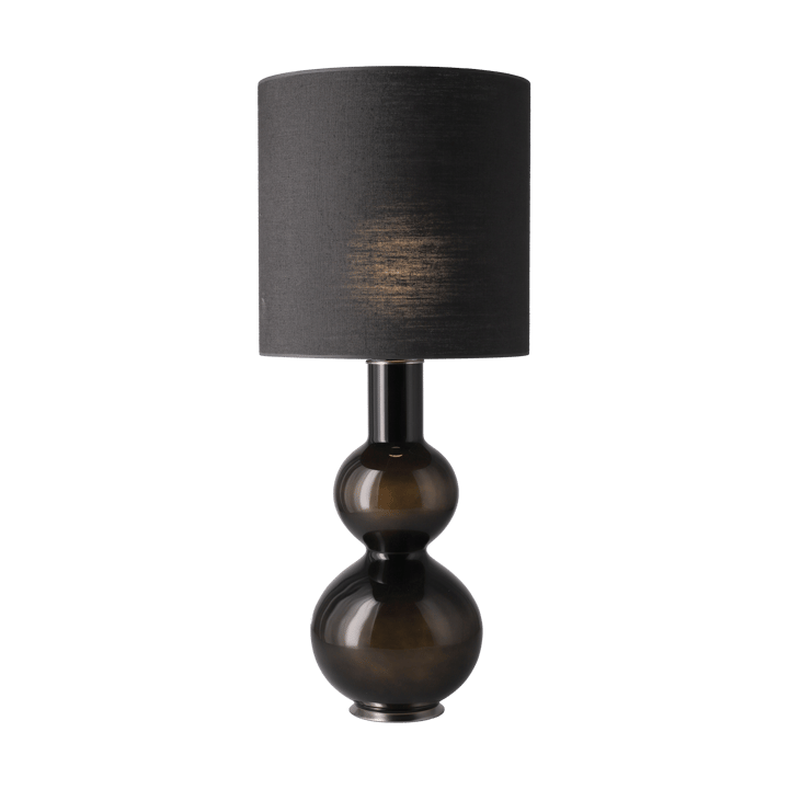 Augusta table lamp black lamp base, Lino Negro M Flavia Lamps