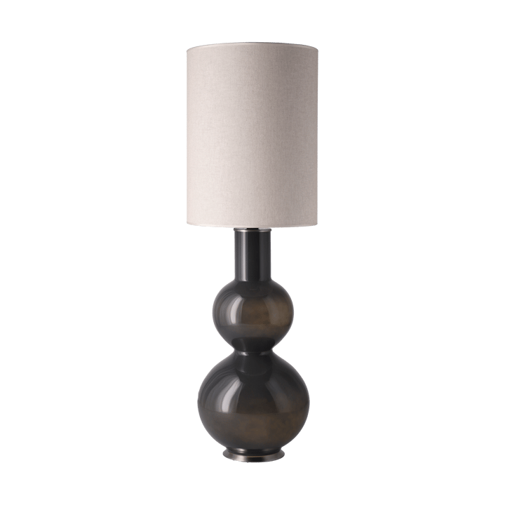 Augusta table lamp grey lamp base, Milano Tostado L Flavia Lamps