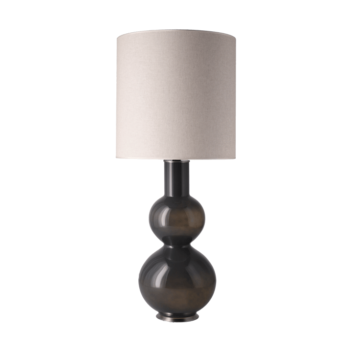 Augusta table lamp grey lamp base, Milano Tostado M Flavia Lamps