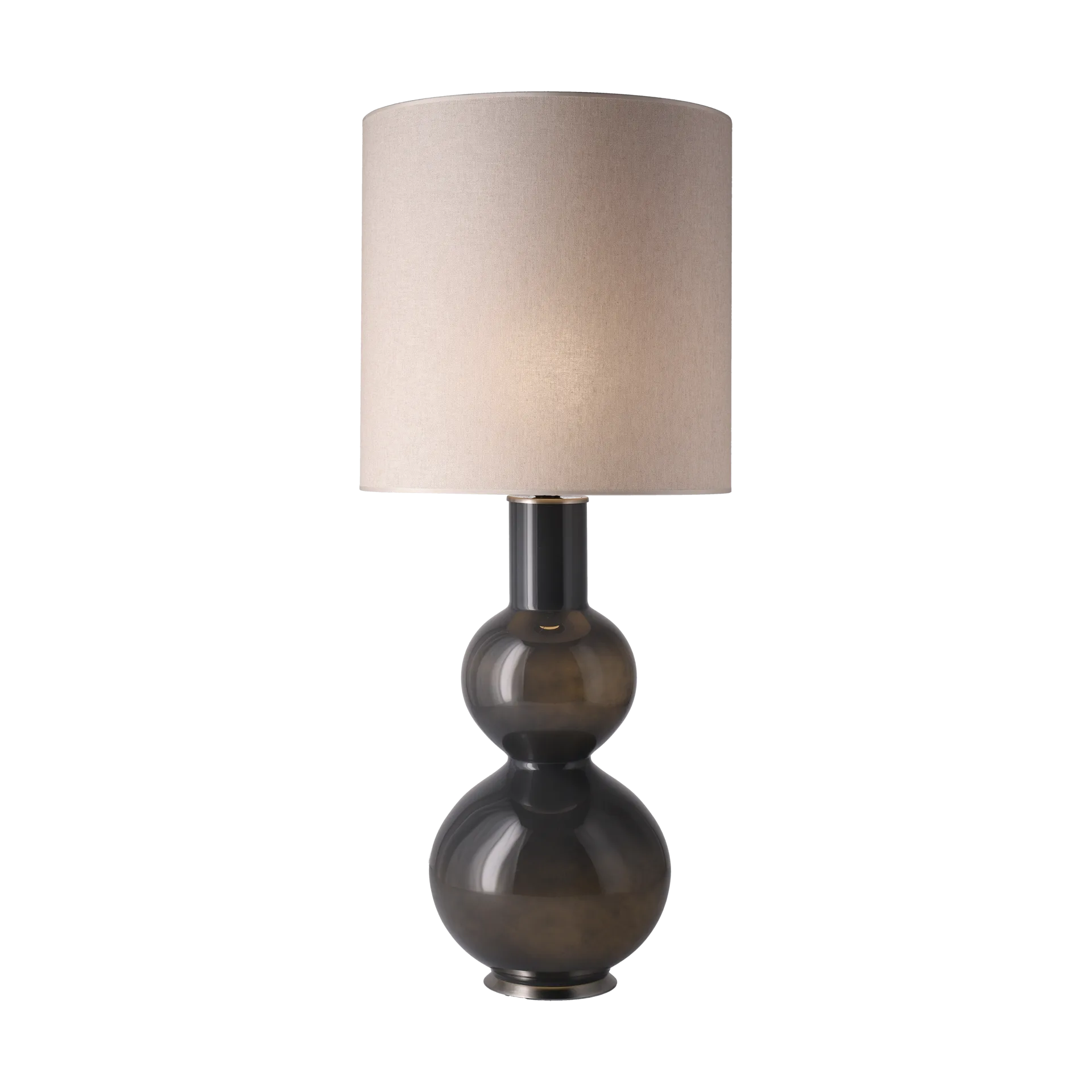 Augusta table lamp grey lamp base, Milano Tostado M Flavia Lamps