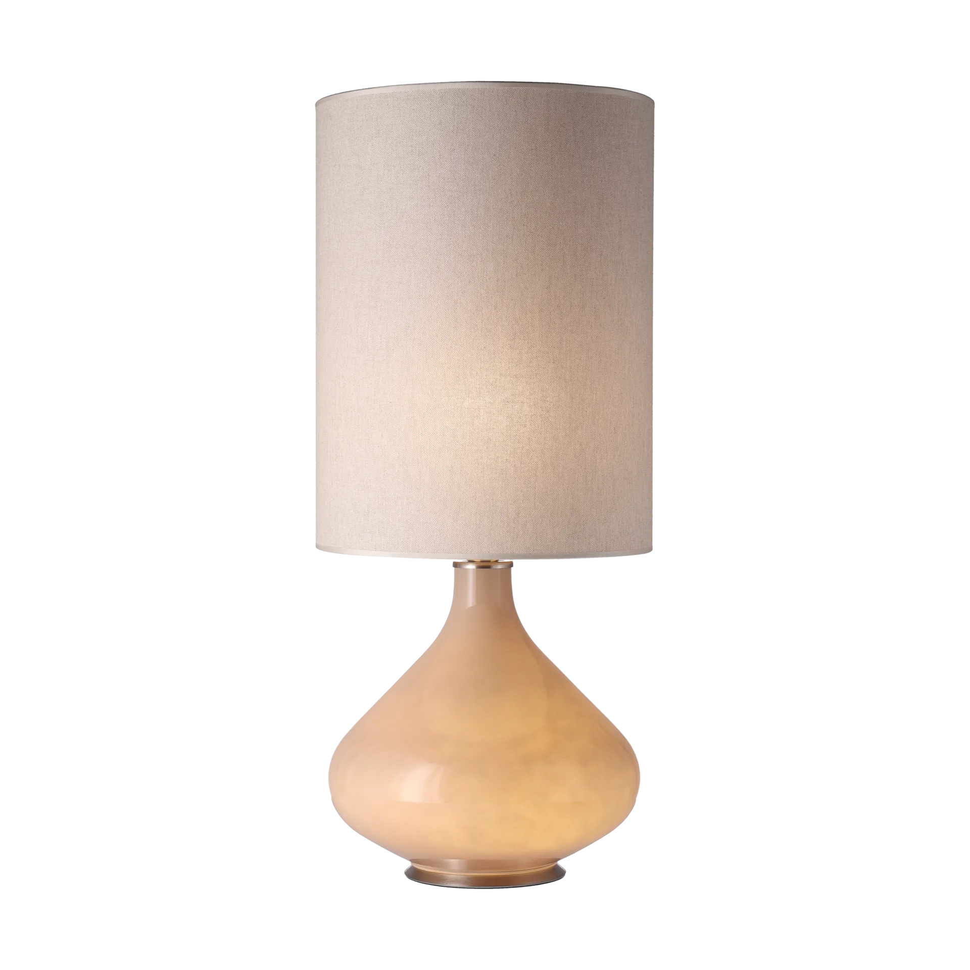 Flavia table lamp beige lamp base, Milano Tostado L Flavia Lamps
