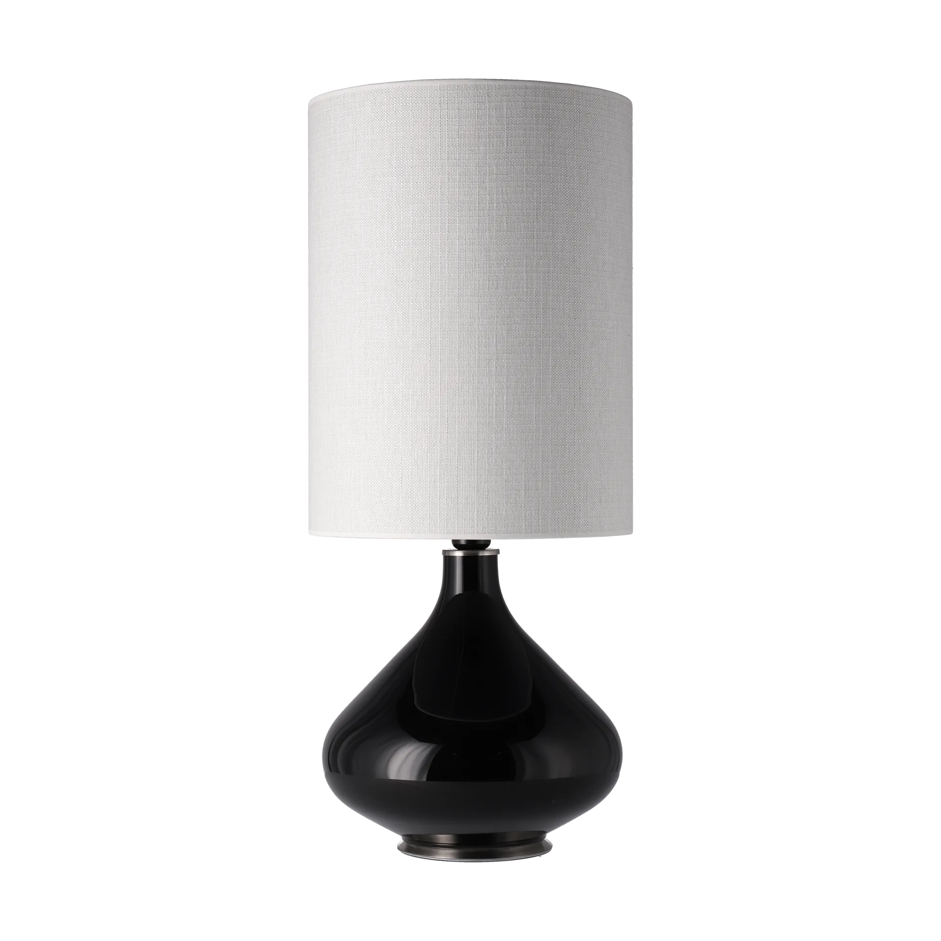 Flavia table lamp black lamp base, Babel Beige L Flavia Lamps