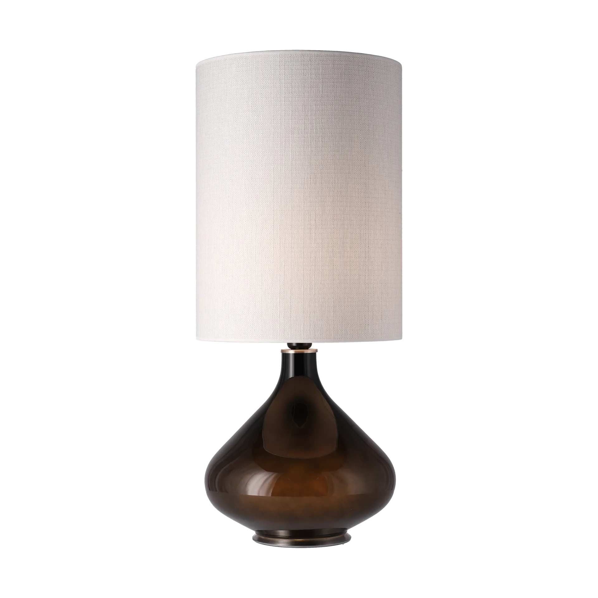 Flavia table lamp black lamp base, Babel Beige L Flavia Lamps