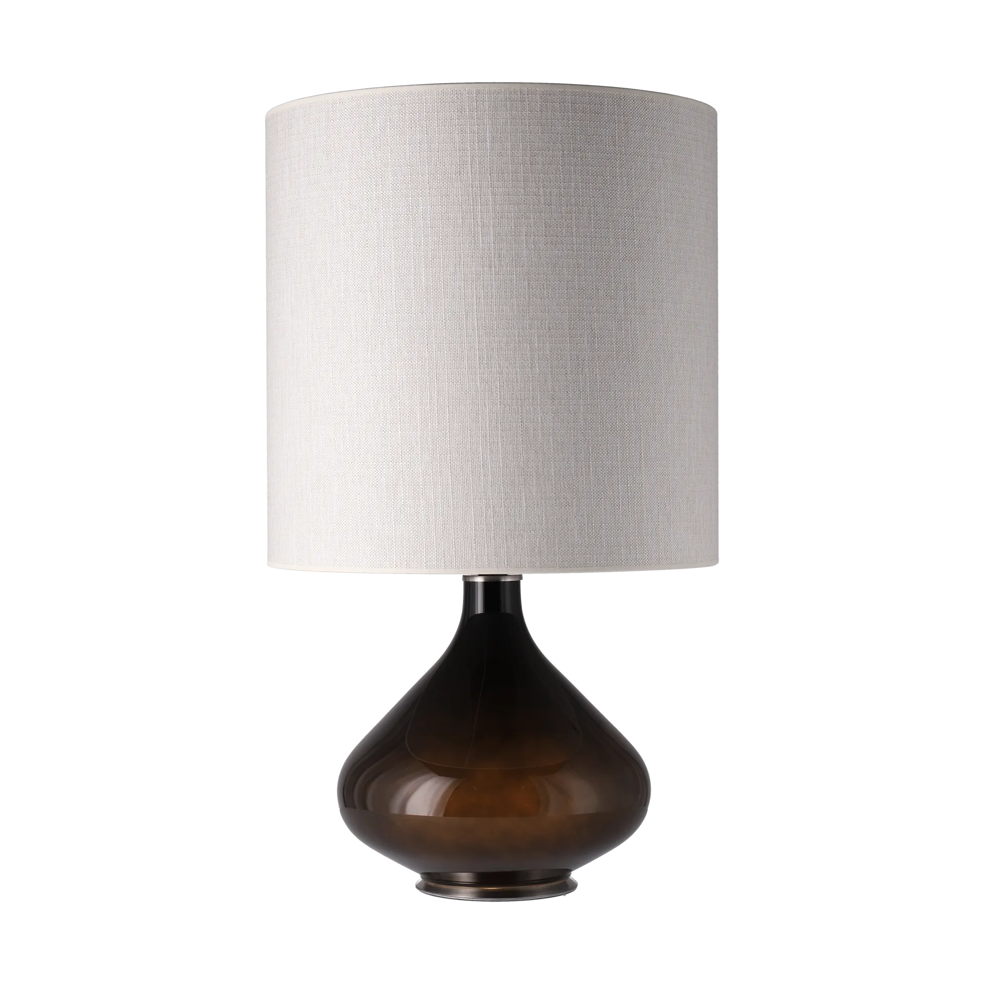 Flavia table lamp black lamp base, Babel Beige M Flavia Lamps
