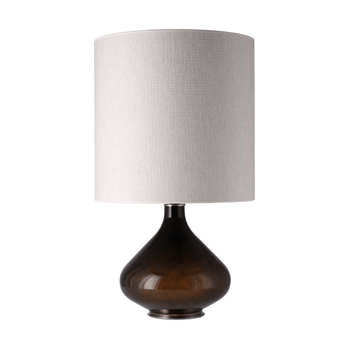 Flavia table lamp black lamp base, Babel Beige M Flavia Lamps