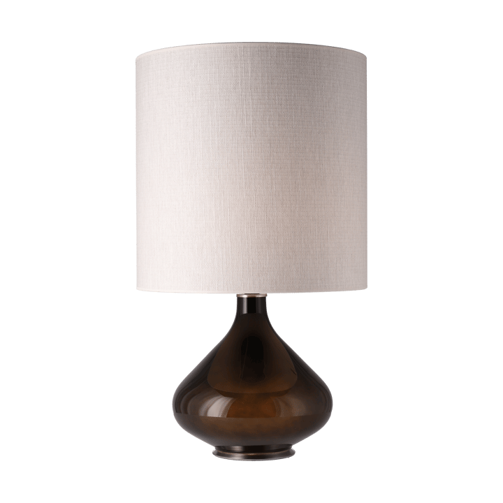 Flavia table lamp black lamp base, Babel Beige M Flavia Lamps