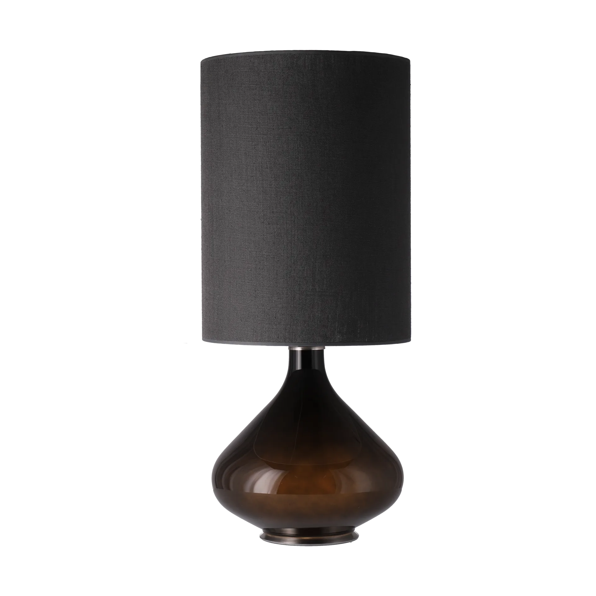 Flavia table lamp black lamp base, Lino Negro L Flavia Lamps