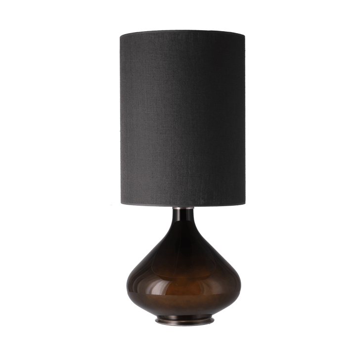 Flavia table lamp black lamp base, Lino Negro L Flavia Lamps