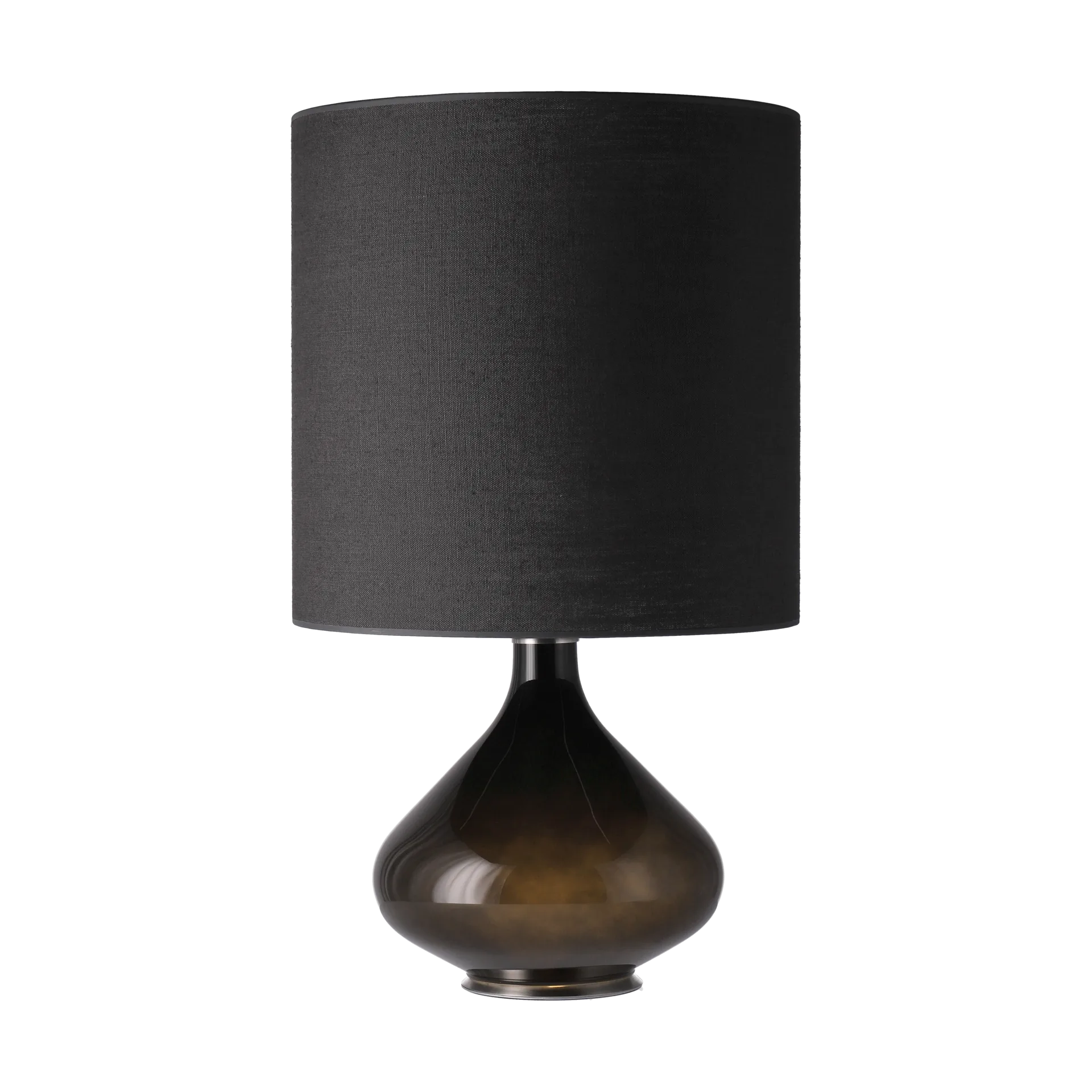 Flavia table lamp black lamp base, Lino Negro M Flavia Lamps