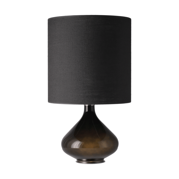 Flavia table lamp black lamp base, Lino Negro M Flavia Lamps