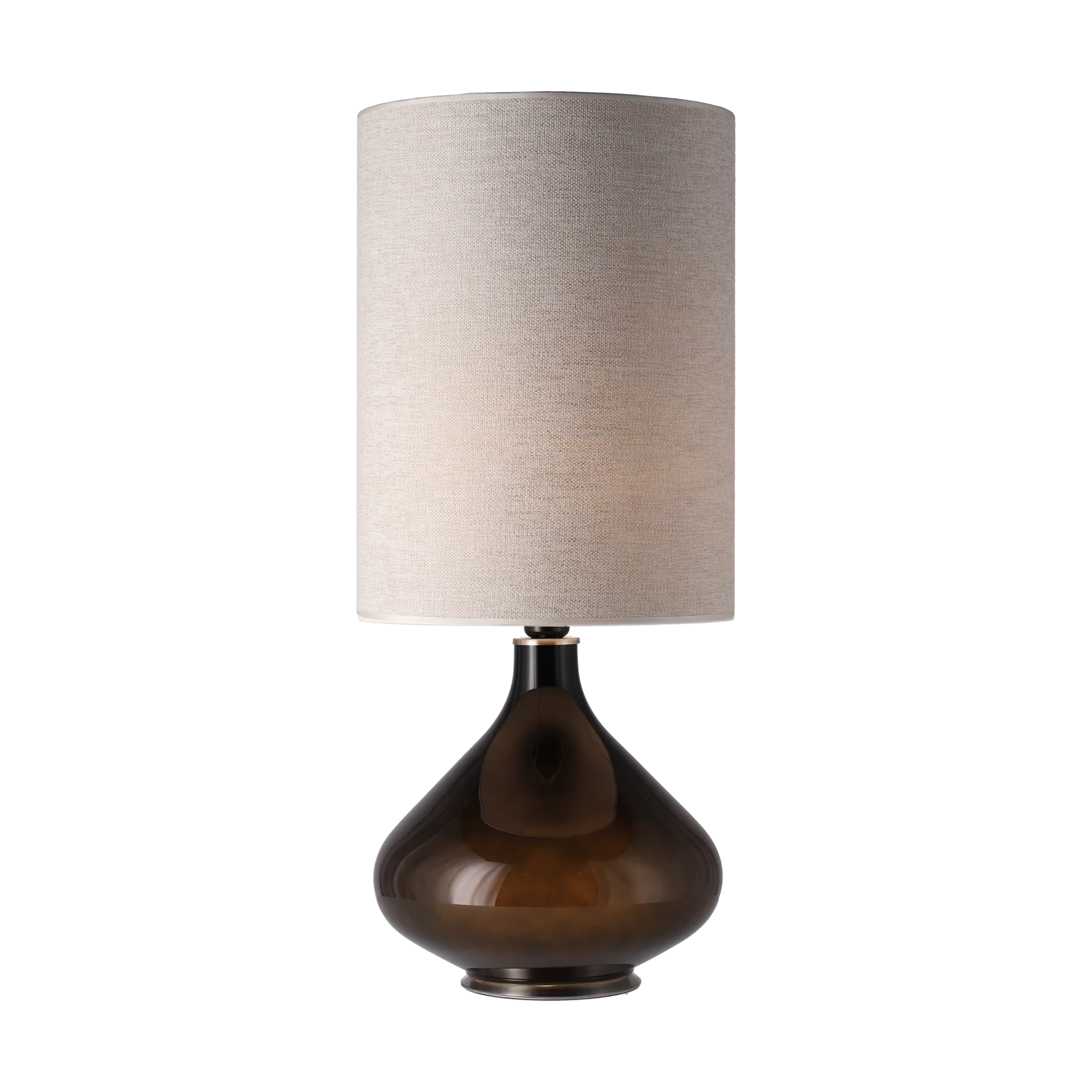 Flavia table lamp black lamp base, London Beige L Flavia Lamps