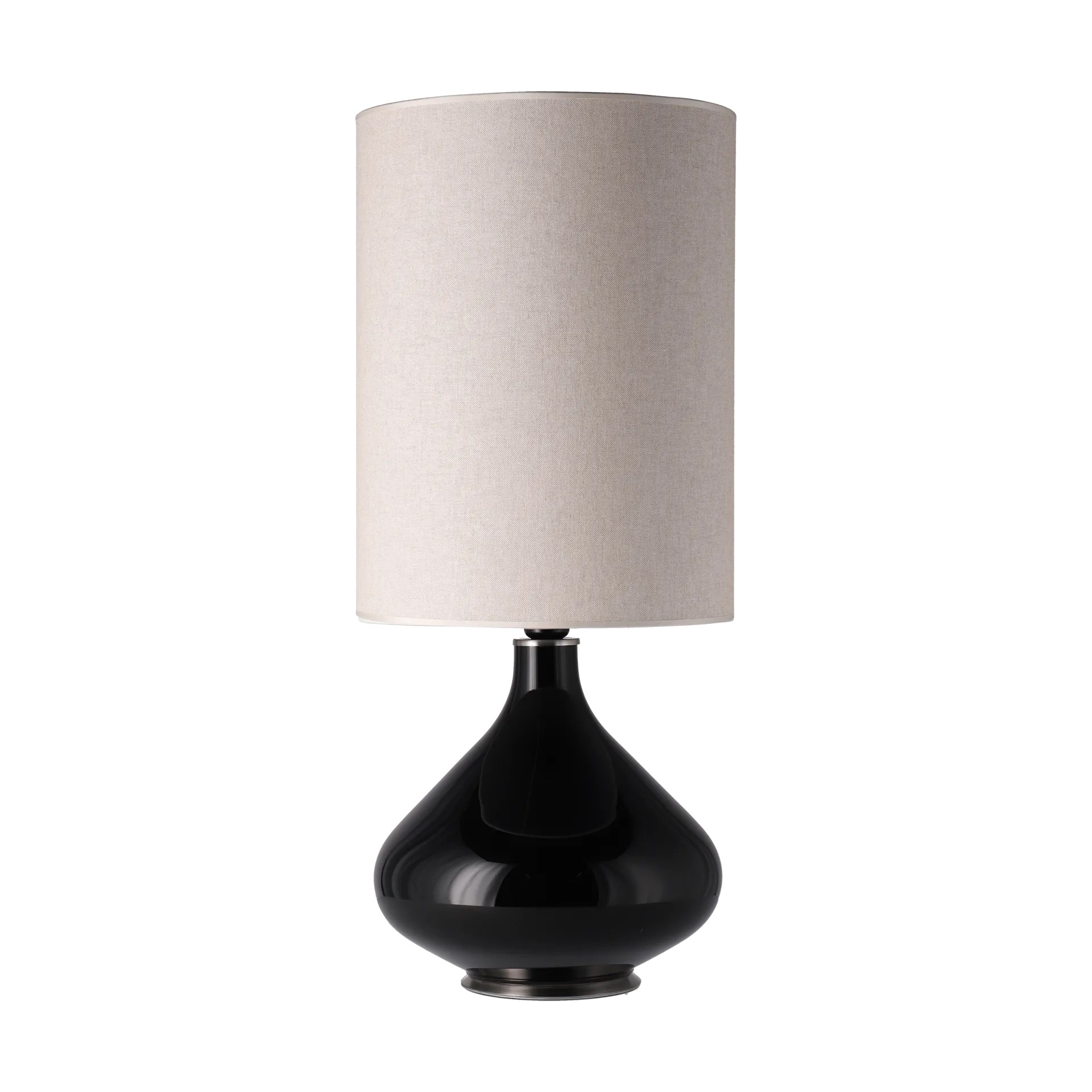 Flavia table lamp black lamp base, Milano Tostado L Flavia Lamps