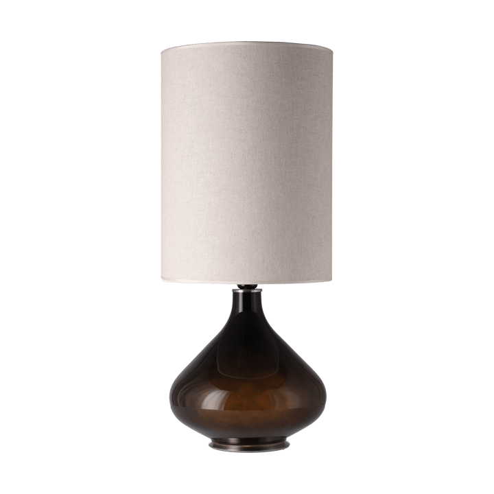 Flavia table lamp black lamp base, Milano Tostado L Flavia Lamps