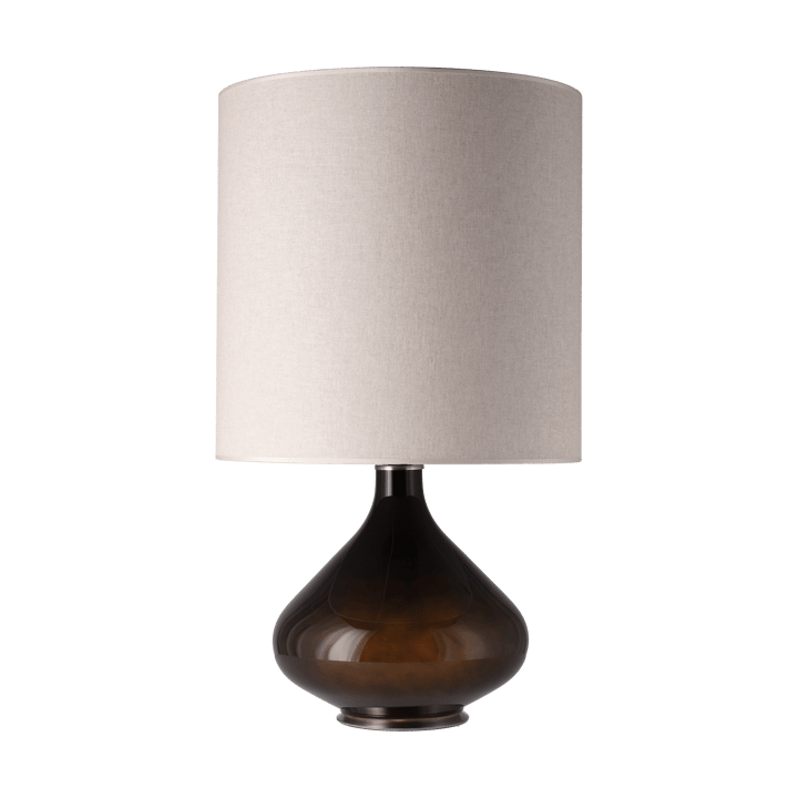 Flavia table lamp black lamp base, Milano Tostado M Flavia Lamps
