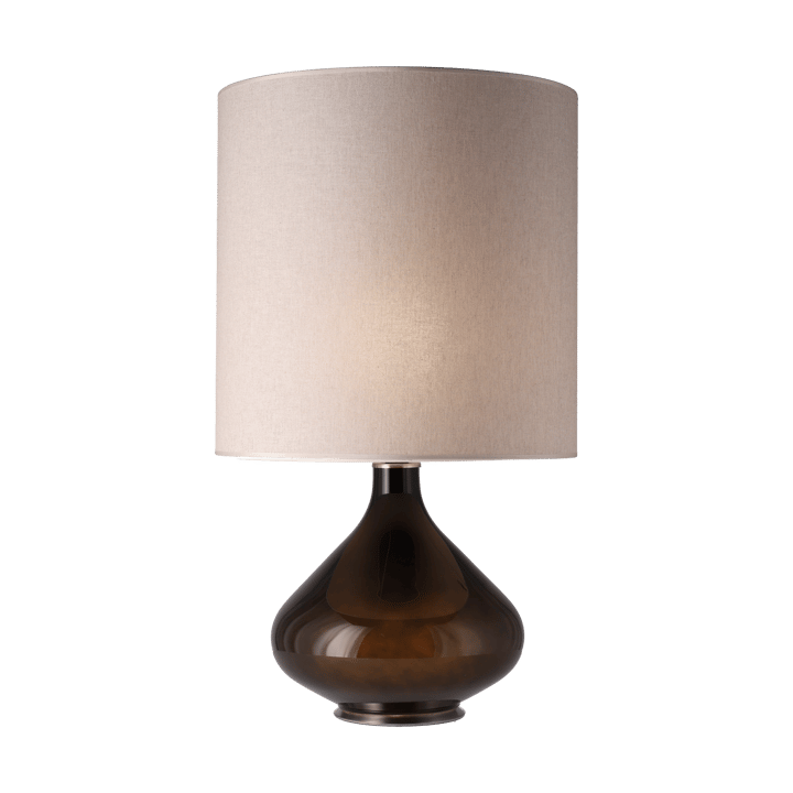 Flavia table lamp black lamp base, Milano Tostado M Flavia Lamps
