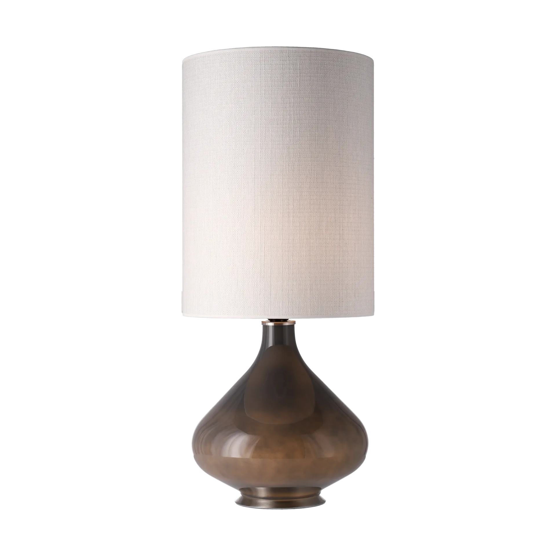 Flavia table lamp grey lamp base, Babel Beige L Flavia Lamps