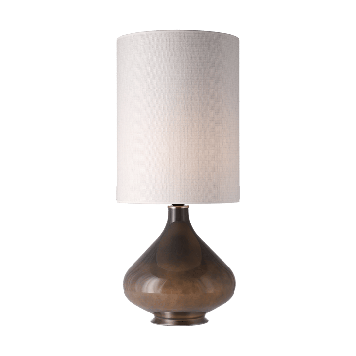 Flavia table lamp grey lamp base, Babel Beige L Flavia Lamps