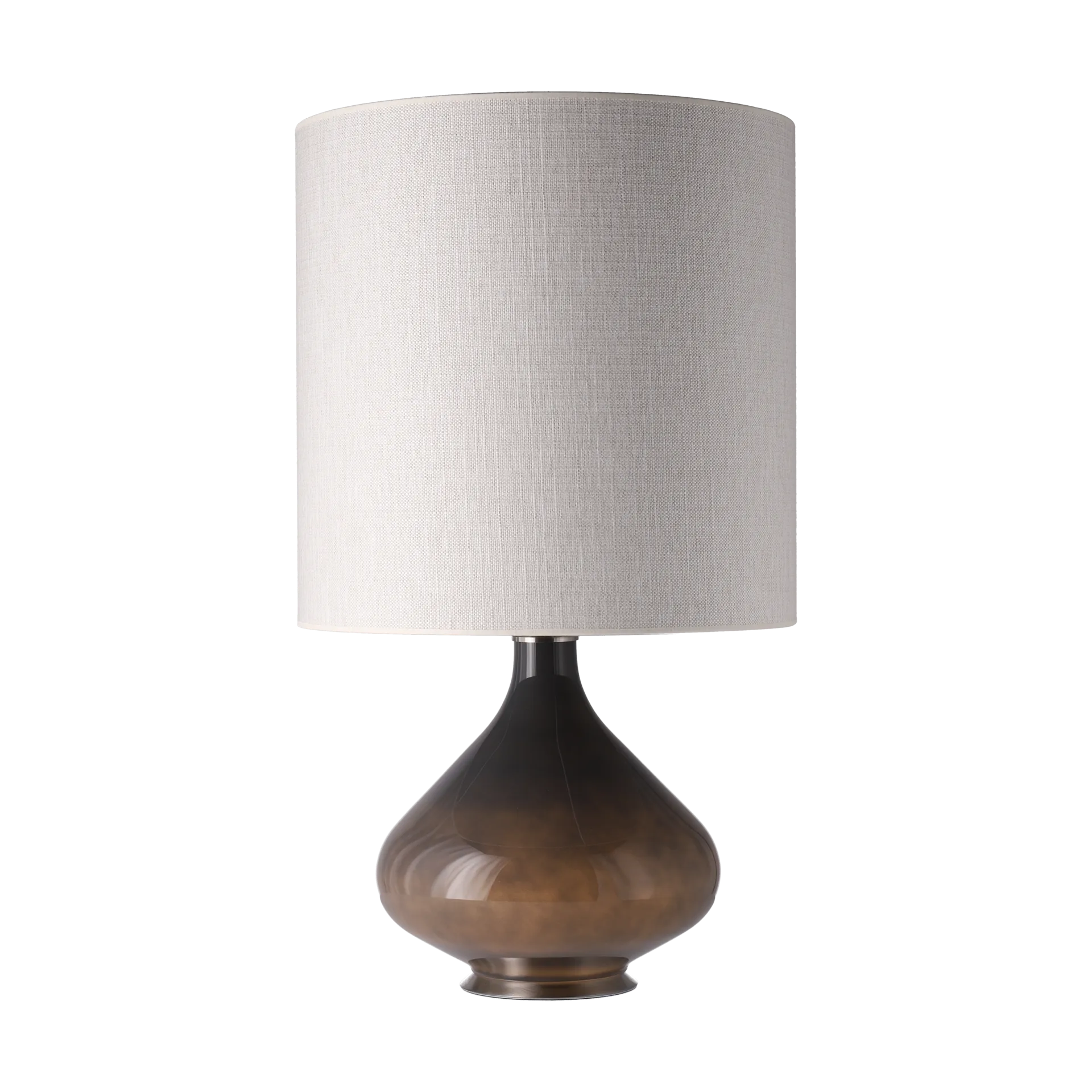 Flavia table lamp grey lamp base, Babel Beige M Flavia Lamps