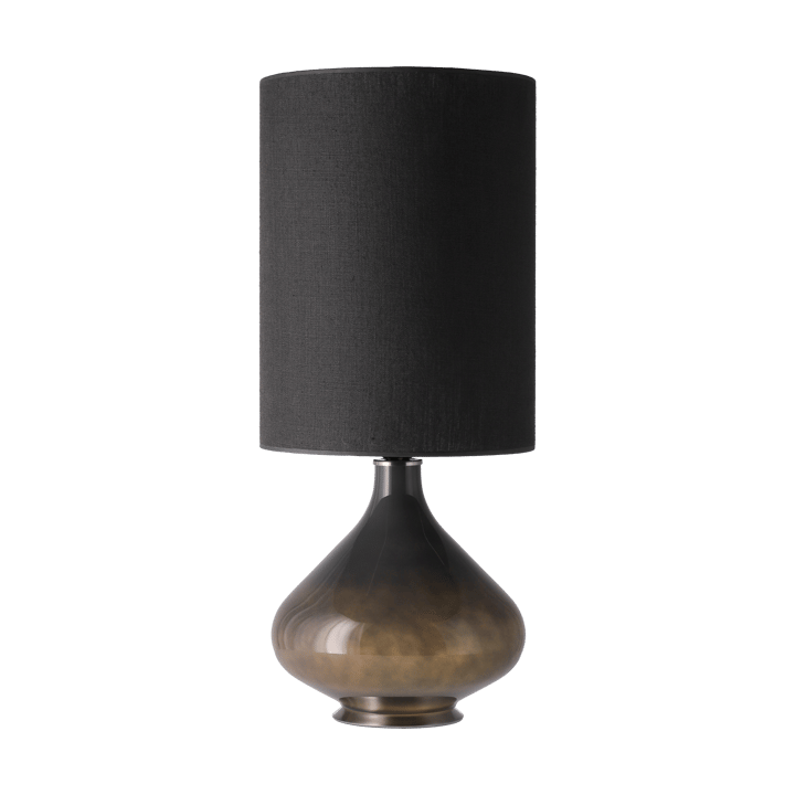 Flavia table lamp grey lamp base, Lino Negro L Flavia Lamps