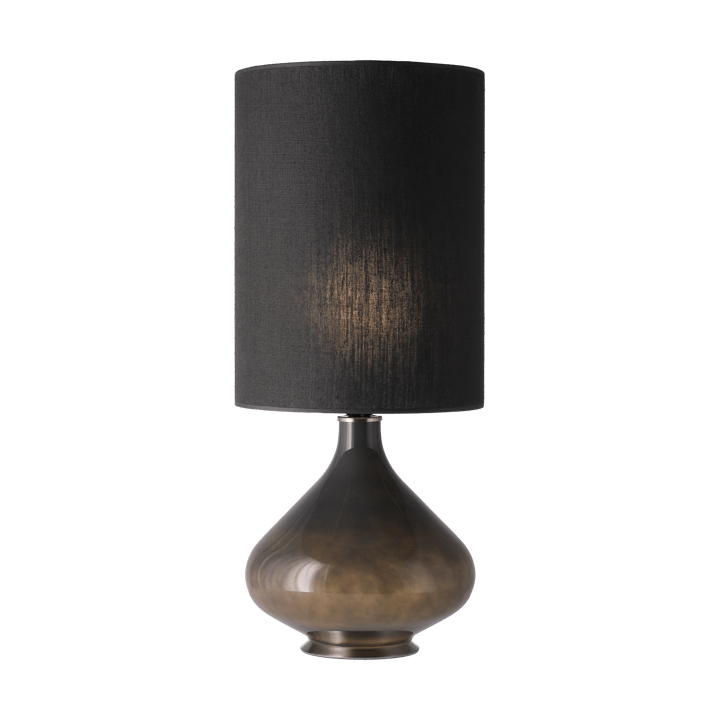 Flavia table lamp grey lamp base, Lino Negro L Flavia Lamps