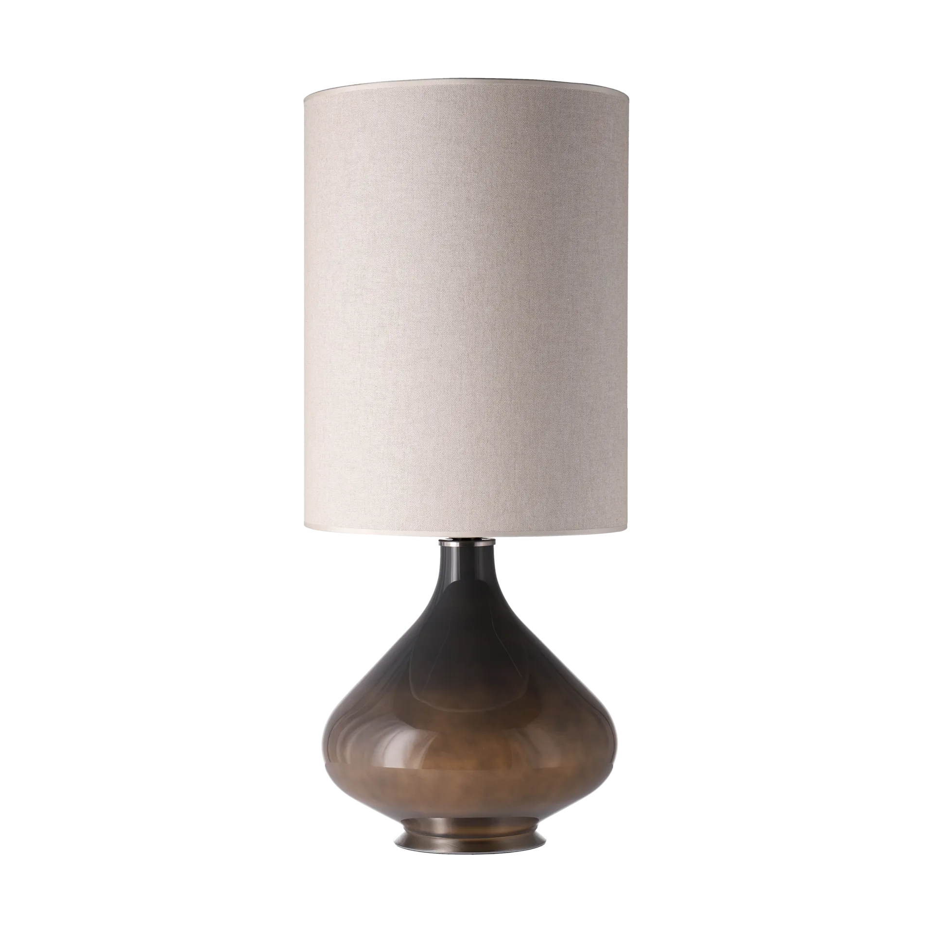 Flavia table lamp grey lamp base, Milano Tostado L Flavia Lamps