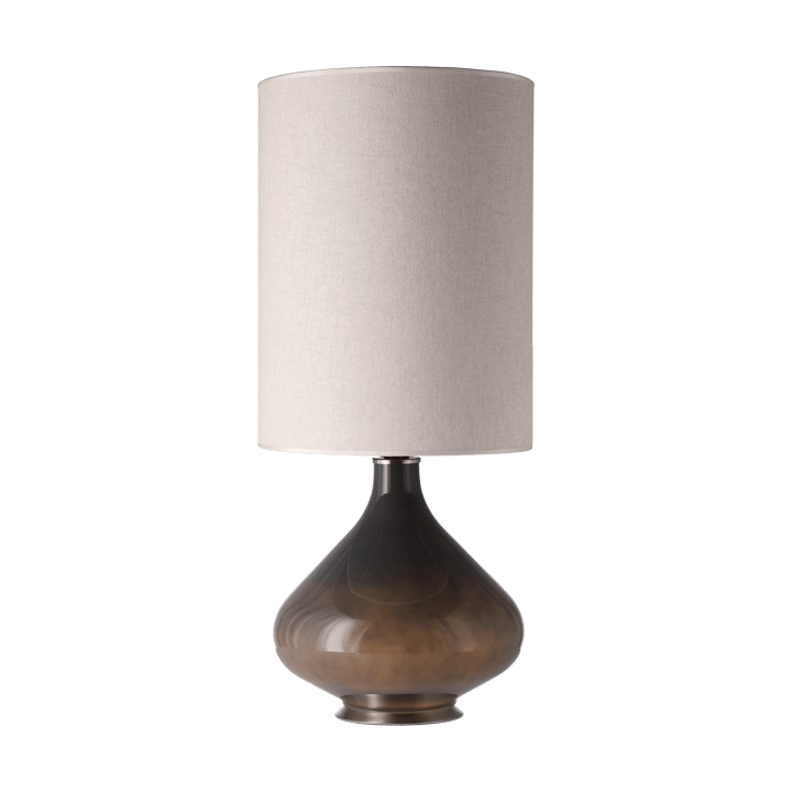 Flavia table lamp grey lamp base, Milano Tostado L Flavia Lamps