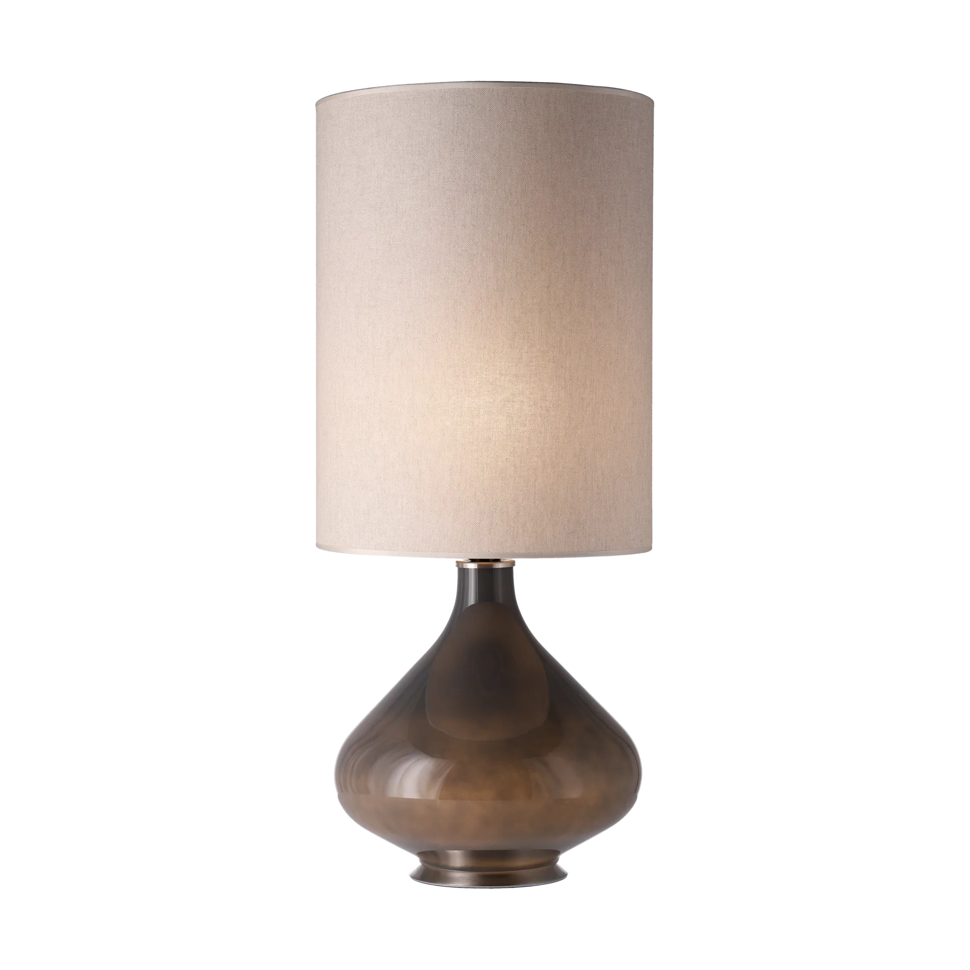 Flavia table lamp grey lamp base, Milano Tostado L Flavia Lamps