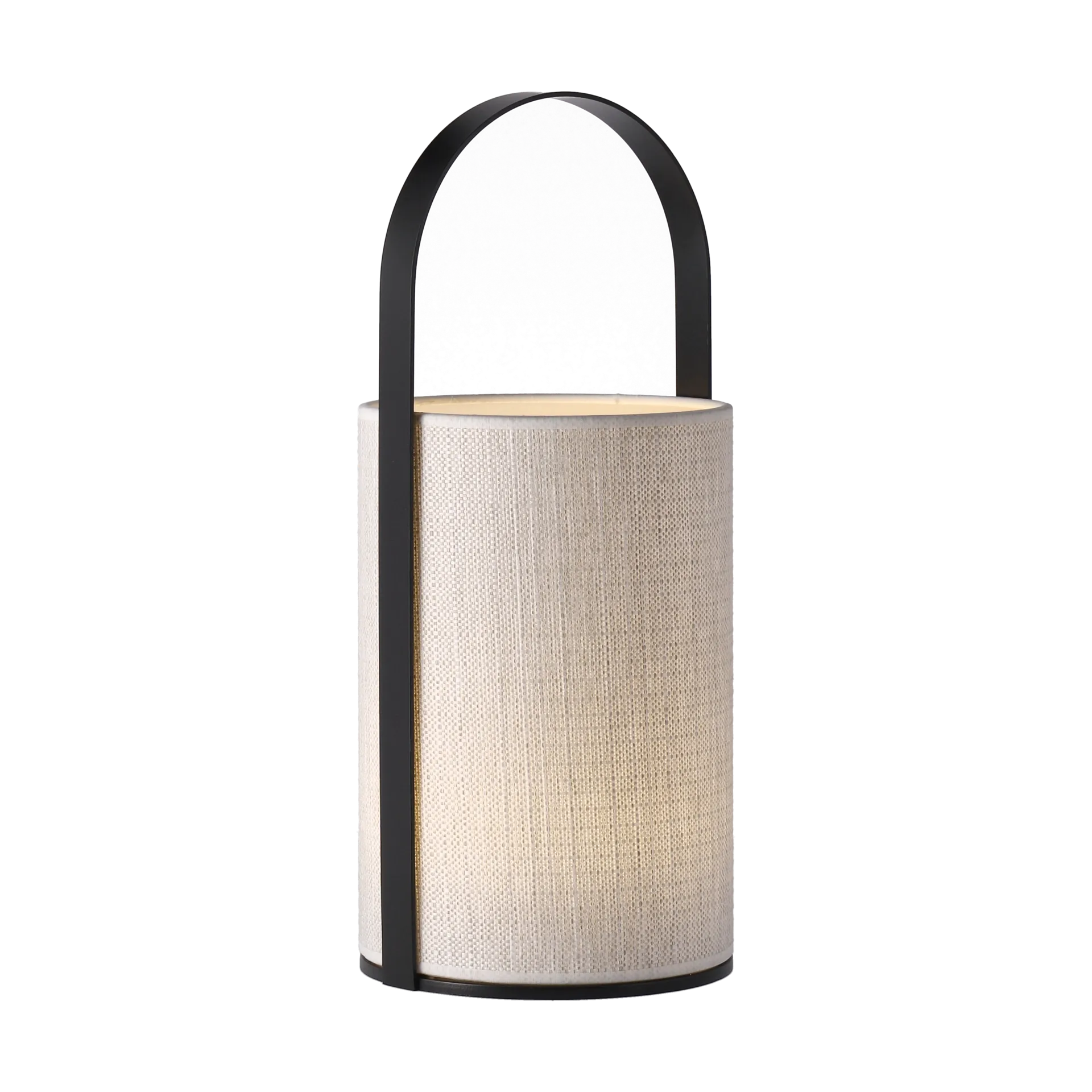 Move Mini tragbare Tischleuchte, Babel Beige Flavia Lamps