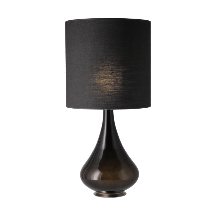 Renata table lamp black lamp base, Lino Negro M Flavia Lamps