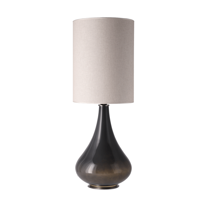 Renata table lamp grey lamp base, Milano Tostado L Flavia Lamps