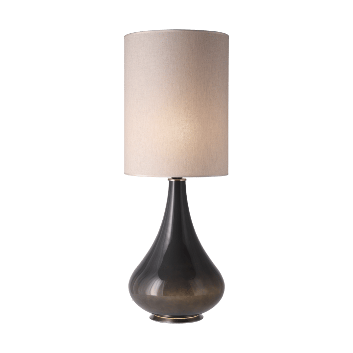 Renata table lamp grey lamp base, Milano Tostado L Flavia Lamps
