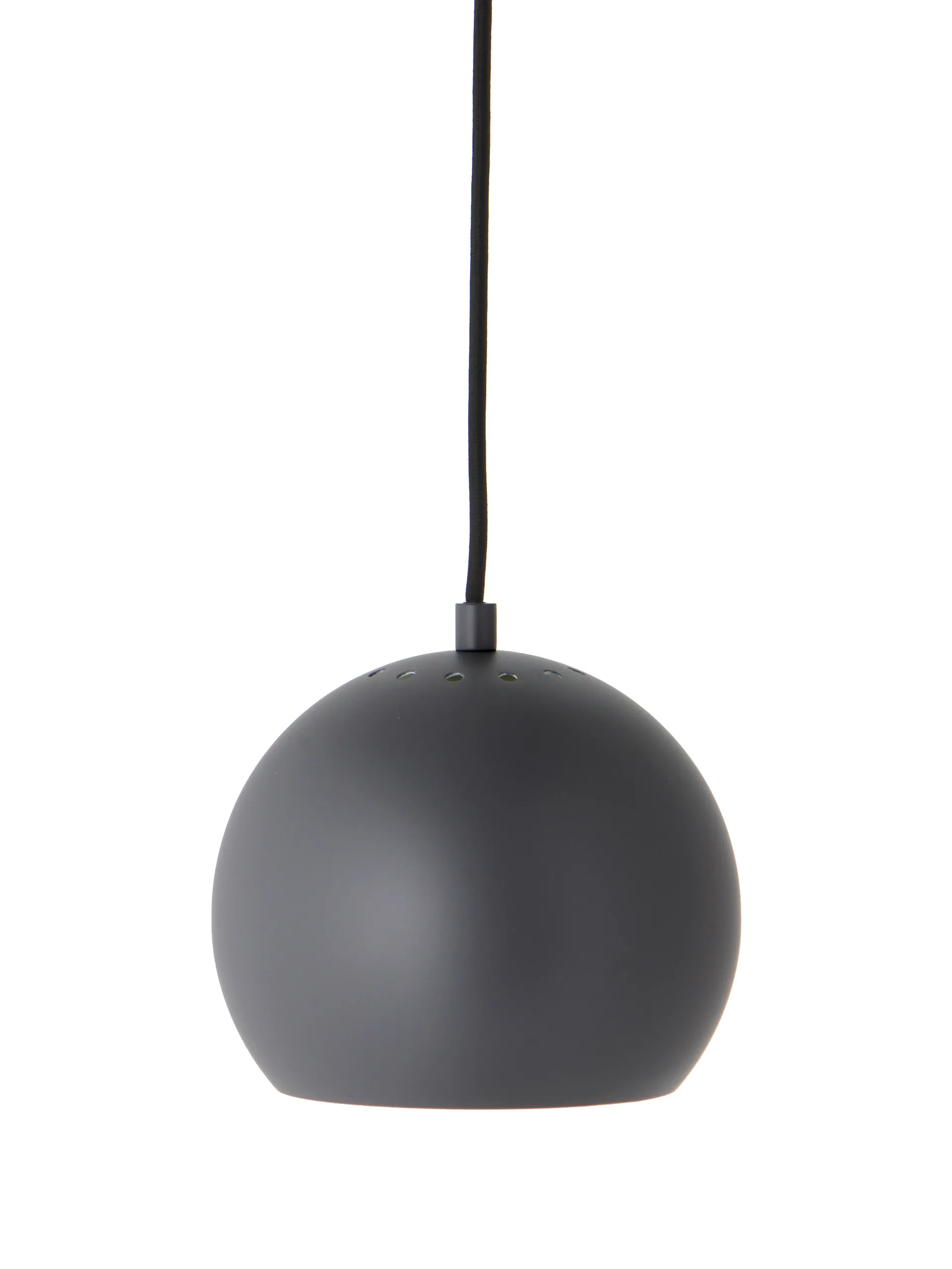 Ball pendel Ø18 cm, Matt mörkgrå Frandsen