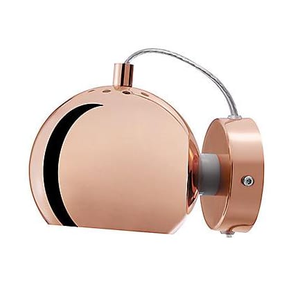 Ball vägglampa Ø12 cm - Koppar - Frandsen