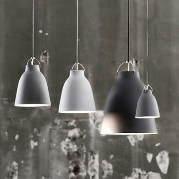 Caravaggio 2 pendel - Vit blank-grå textilsladd - Fritz Hansen