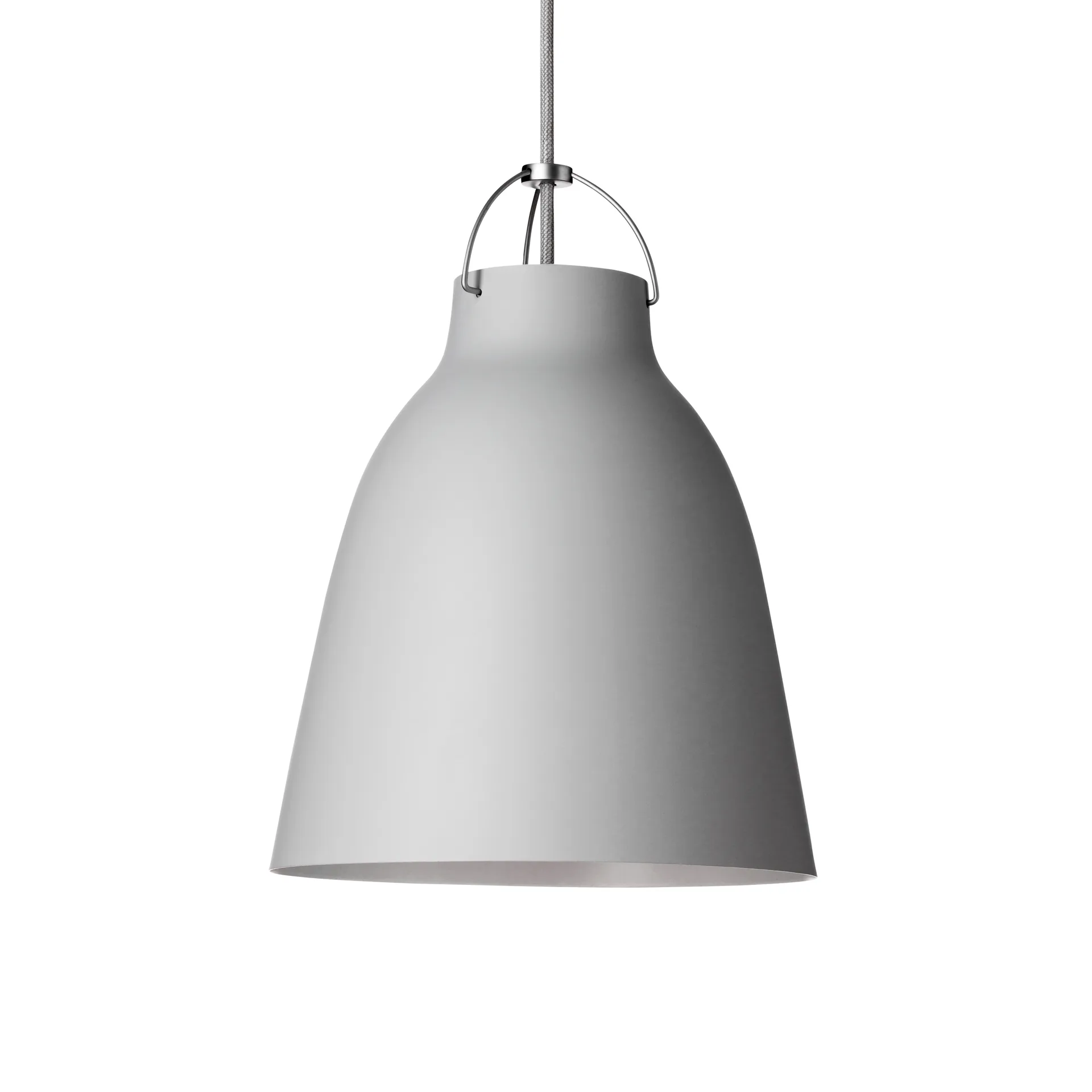 Caravaggio P2 pendel matt, Grey 25 Fritz Hansen