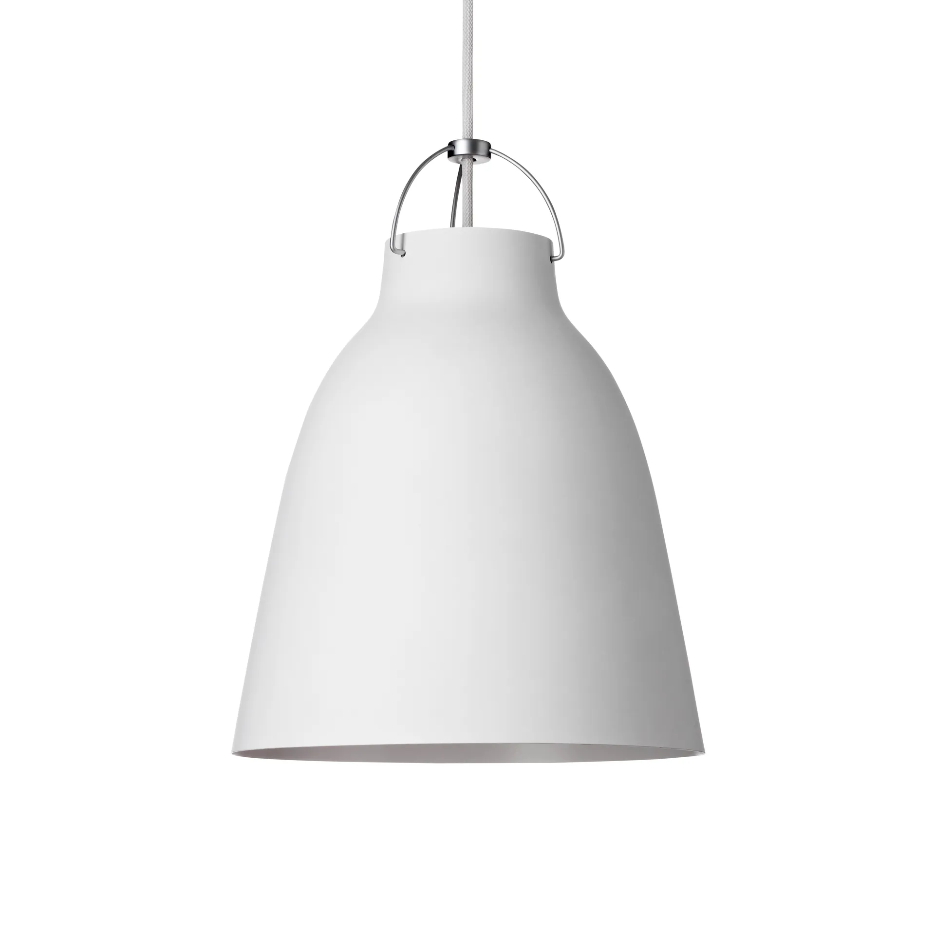 Caravaggio P2 pendel matt, White Fritz Hansen