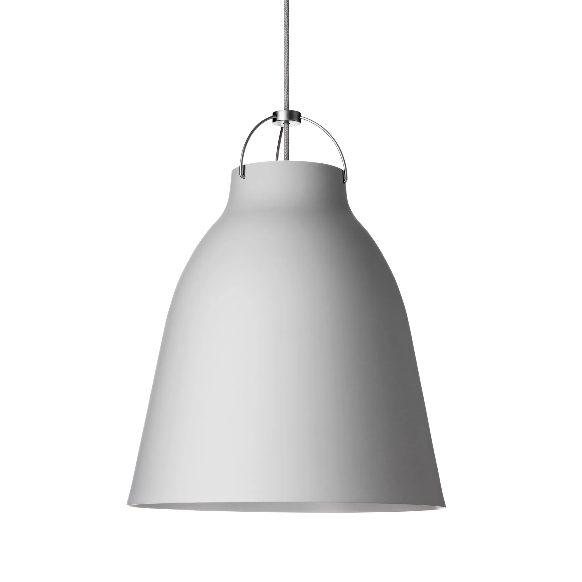 Caravaggio P3 pendel matt, Grey 25 Fritz Hansen