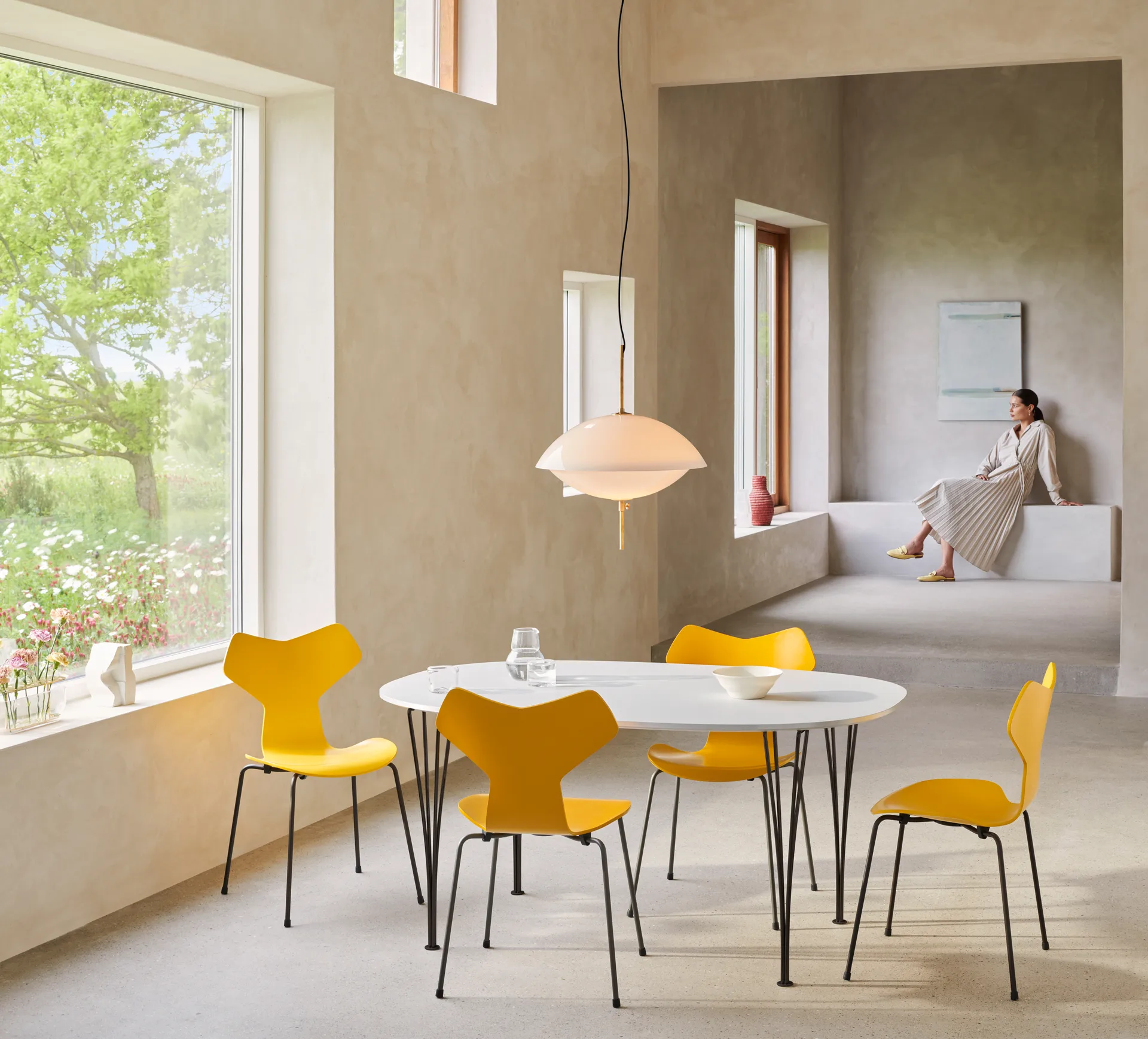 Clam pendel, Ø55 cm Fritz Hansen