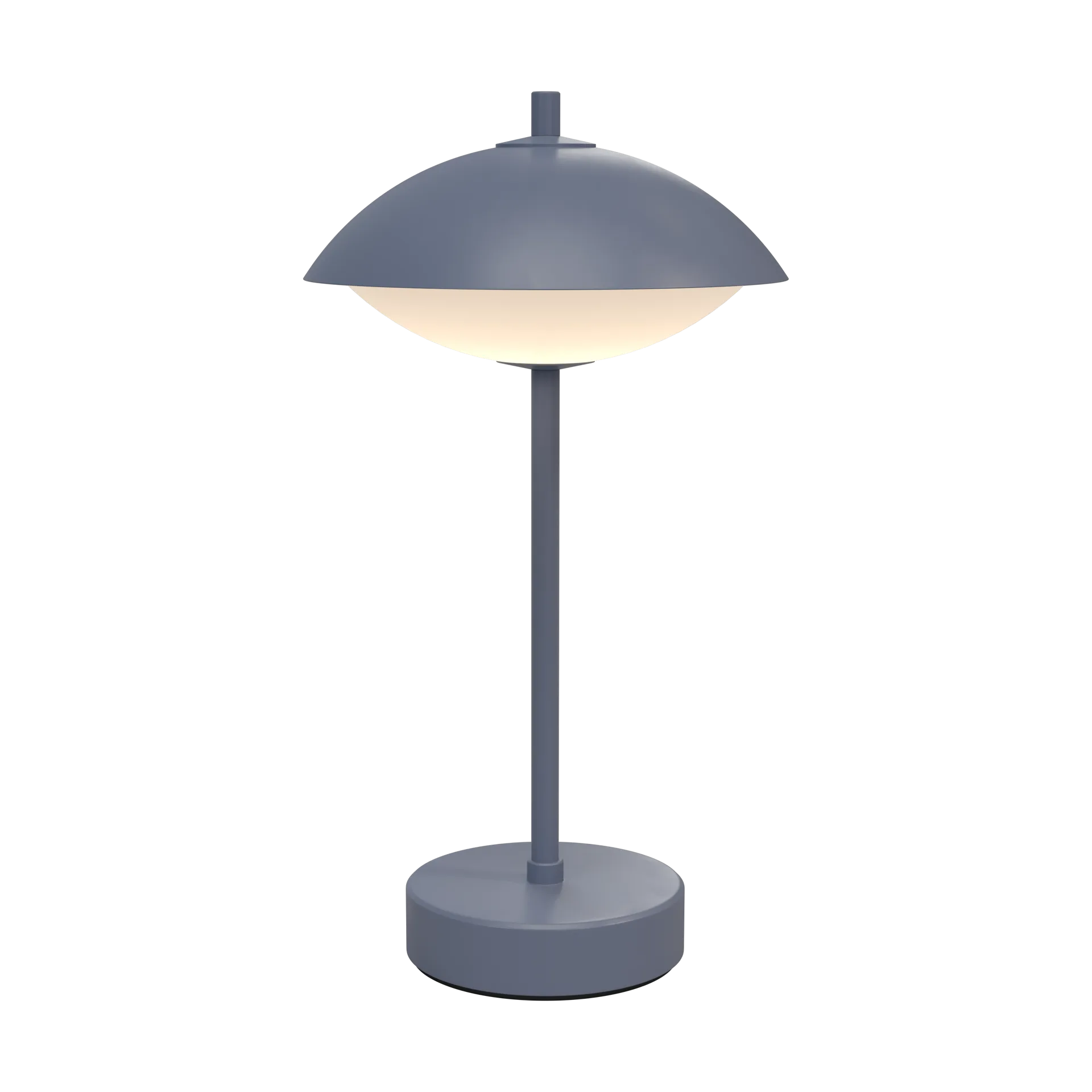 Clam portabel bordslampa 31 cm, Dusk blue Fritz Hansen