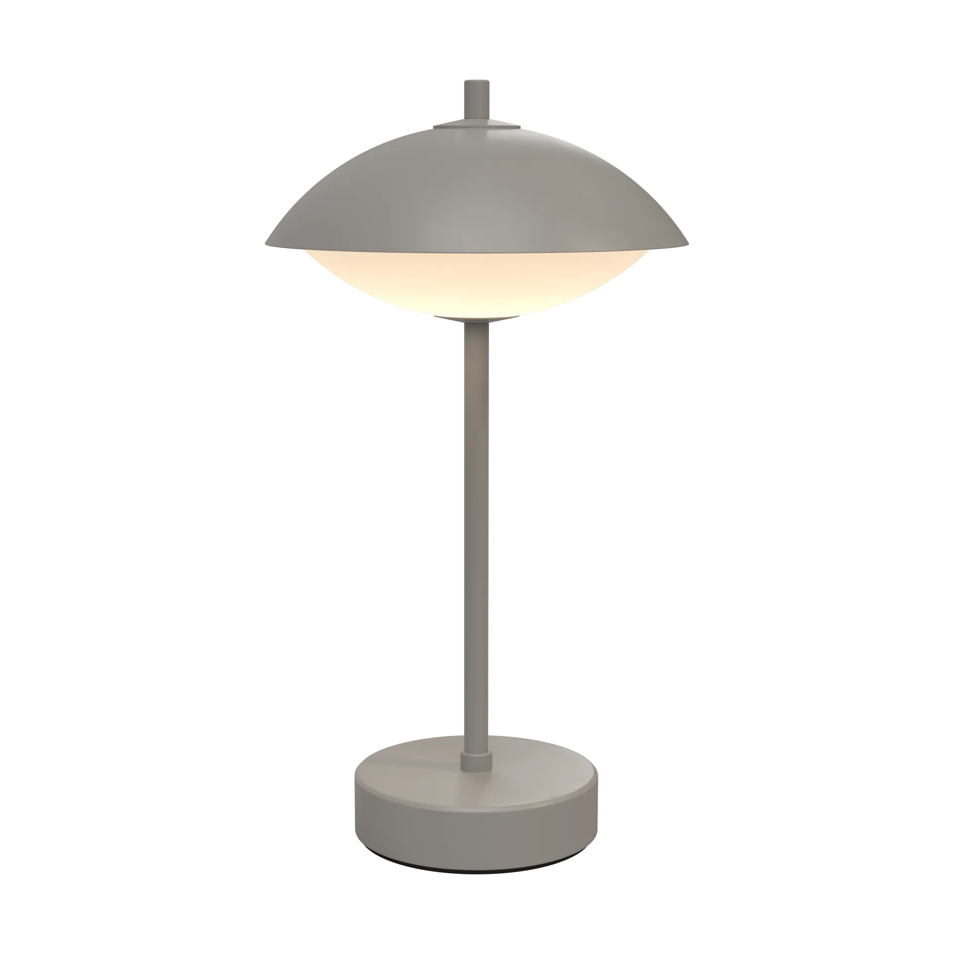 Clam portabel bordslampa 31 cm, Nine grey Fritz Hansen