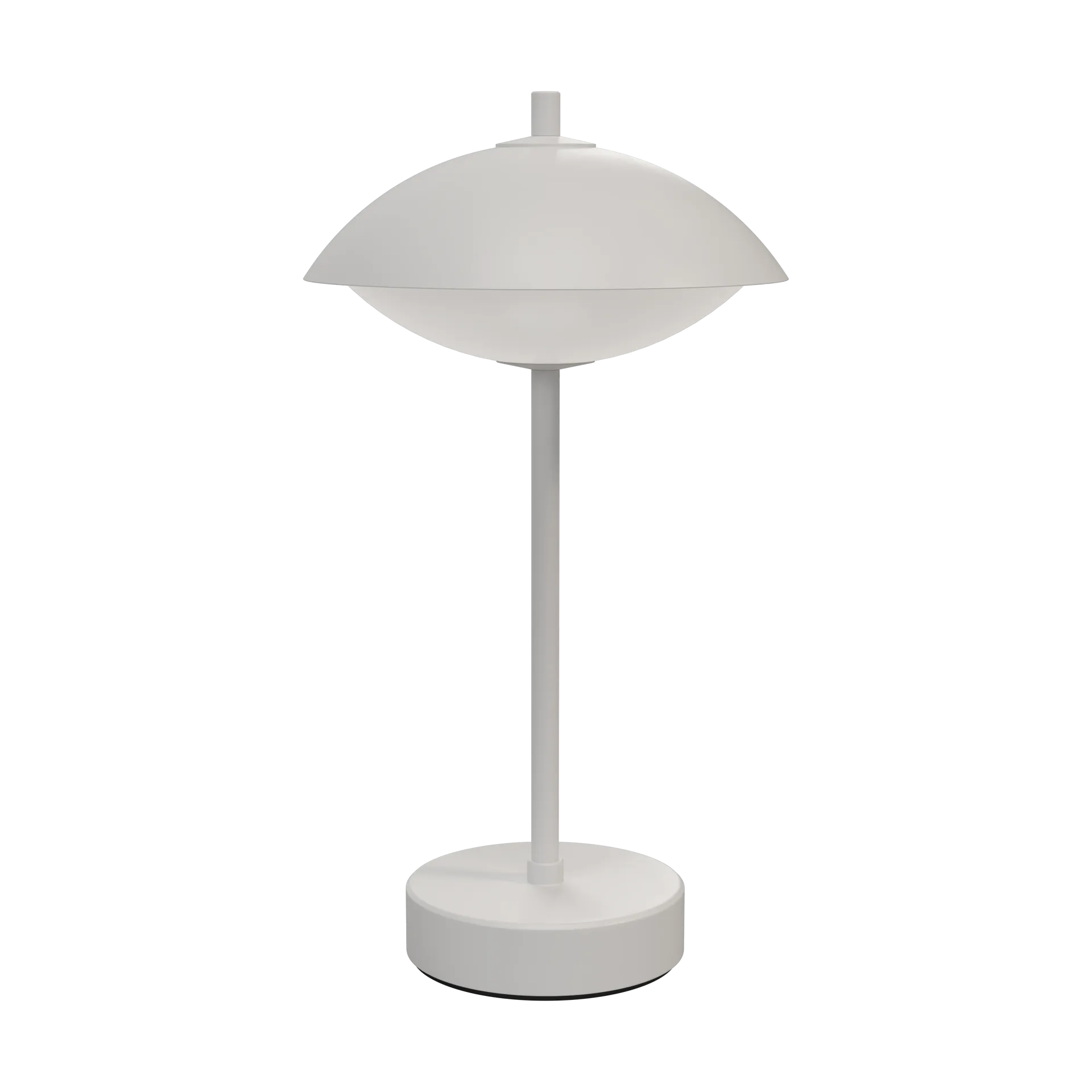 Clam portabel bordslampa 31 cm, White Fritz Hansen